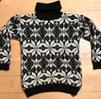 100 procent wol kerst trui kersttrui M vintage, Ophalen of Verzenden, Gedragen, Maat 38/40 (M), Zwart
