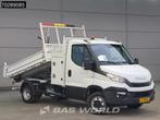 Iveco Daily 35C16 Kipper met Kraan Dubbellucht 3,5t Trekhaak, Auto's, Bestelauto's, Stof, Gebruikt, Euro 6, Iveco