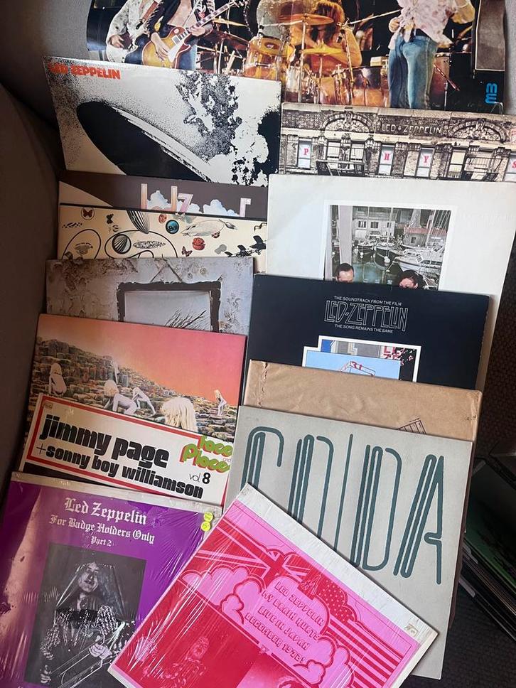 13x Led Zeppelin Vinyl LP, Cd's en Dvd's, Vinyl | Rock, Gebruikt, Poprock, 12 inch, Ophalen of Verzenden