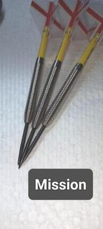 Mission darts 22 gram, Sport en Fitness, Darts, Ophalen of Verzenden, Zo goed als nieuw, Pijlen