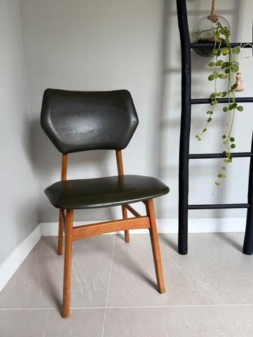 2 eetkamerstoelen (Vintage/scandinavisch/jaren60)