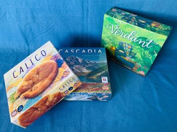 Bordspelbundel Calico , Verdant & Cascadia - Nieuw in doos  beschikbaar voor biedingen