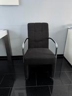 6 eetkamerstoelen met wielen, Huis en Inrichting, Stoelen, Ophalen, Zo goed als nieuw