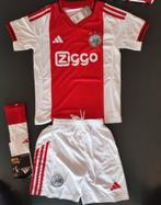 Ajax shirt kinder tenue Thuis en Uit 2025/2026, Maat XS of kleiner, Ophalen of Verzenden, Nieuw, Set