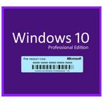 Windows 10 Pro | Professional Licentie Key Code 32 | 64bits, Computers en Software, Besturingssoftware, Nieuw, Verzenden, Windows