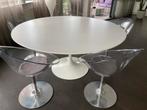 Design van Eero Saarinen Knoll, eettafel rond, 152cm, Ophalen, Overige materialen, 150 tot 200 cm, Rond