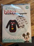 2 Disney rompers met prijskaartje Mickey Mouse, Kinderen en Baby's, Babykleding | Maat 74, Nieuw, Ophalen of Verzenden