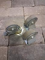 2 bokwiel en 1 zwenkwiel, Doe-het-zelf en Verbouw, Ophalen of Verzenden, Gebruikt