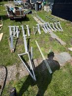 Zonnepanelen constructie voor schuin, plat, dakbedekking, Doe-het-zelf en Verbouw, Ophalen, Zo goed als nieuw, Zwart, 15 m² of meer