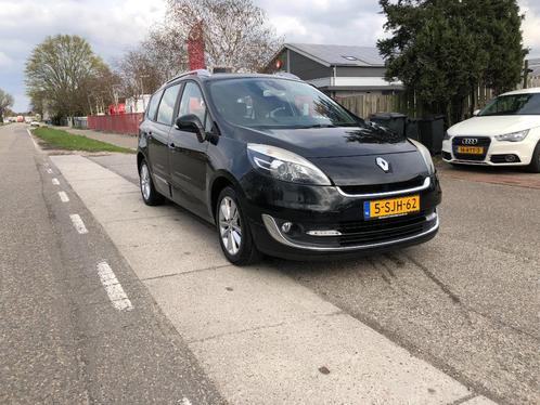 Renault Grand Scenic 1.2 TCE 85KW 2013 Zwart 146725 km Nap, Auto's, Renault, Particulier, Grand Scenic, ABS, Airbags, Airconditioning