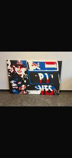 Schilderij  van max Verstappen, Verzamelen, Automerken, Motoren en Formule 1, Ophalen of Verzenden, Zo goed als nieuw, Formule 1