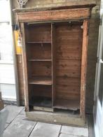 Brocante oude meidenkast, zonder deuren met prachtig patina., Ophalen