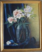 Jurrien Marinus Beek, fraai bloemstilleven, olie/doek., Antiek en Kunst, Kunst | Schilderijen | Klassiek, Verzenden