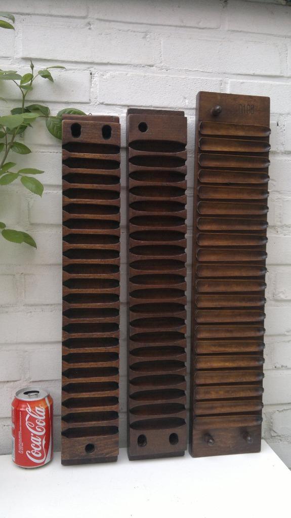 3 Modellen SIGARENPLANKEN <> Oude Wanddecoratie RETRO, Verzamelen, Rookartikelen, Aanstekers en Luciferdoosjes, Gebruikt, Overige typen