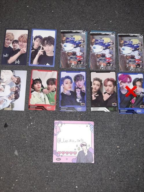 Stray kids groep / unit photocards set voor €15 ( kpop ), Cd's en Dvd's, Cd's | Wereldmuziek, Zo goed als nieuw, Aziatisch, Ophalen of Verzenden