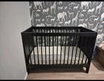 Europe baby vittoria ||| babybed zwart 60 x 120cm, Ophalen, Gebruikt, Ledikant