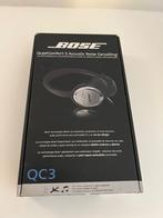 Bose QC3 Noise Canceling hoofdtelefoon, Overige merken, Op oor (supra aural), Gebruikt, Ophalen of Verzenden