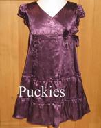 Maat 86/92 Paarse jurk *NIEUW*, Kinderen en Baby's, Babykleding | Maat 86, Meisje, Jurkje of Rokje, Nieuw, Ophalen of Verzenden