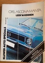 Technisch Handboek Open Ascona-Manta, Ophalen
