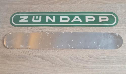 Zundapp raamsticker 35 x 5 cm origineel en zeldzaam, Fietsen en Brommers, Handleidingen en Instructieboekjes, Zo goed als nieuw