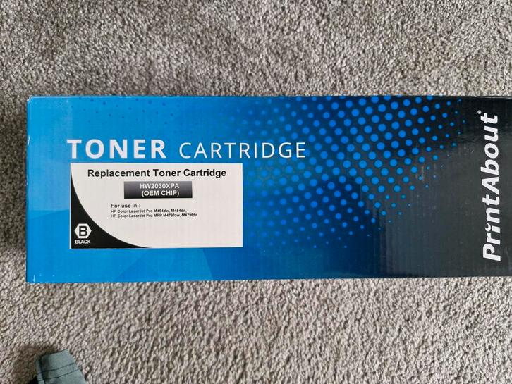 PrintAbout HW2030XPA Toner - Zwart - Nieuw!, Computers en Software, Printerbenodigdheden, Nieuw, Toner, Ophalen of Verzenden