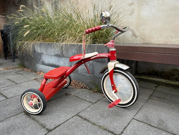 Retro Radio Flyer Driewieler - Klassieker!, Kinderen en Baby's, Speelgoed | Buiten | Voertuigen en Loopfietsen, Gebruikt, Trapvoertuig