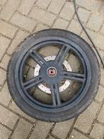 Kymco agility 16 velg met band michelin voorvelg alluminium, Ophalen of Verzenden