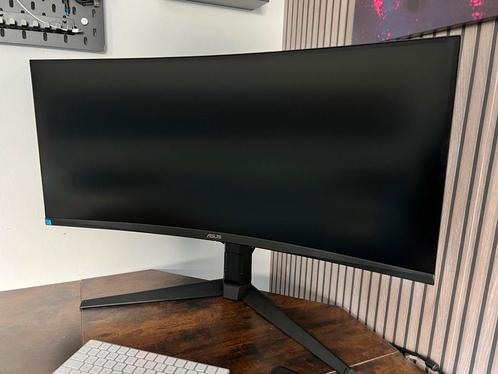 ASUS TUF Curved Gaming Monitor – 34 inch UWQHD (3440 x 1440), Computers en Software, Monitoren, Zo goed als nieuw, 101 t/m 150 Hz