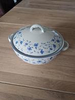 Mooie dekschaal van het ARZBERG BLAUWE BLOEM (1382) servies, Ophalen of Verzenden, Overige stijlen, Porselein, Schaal of Schalen