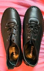 Echt leren schoenen maat 39, Nieuw, Ophalen of Verzenden, Instappers, Zwart