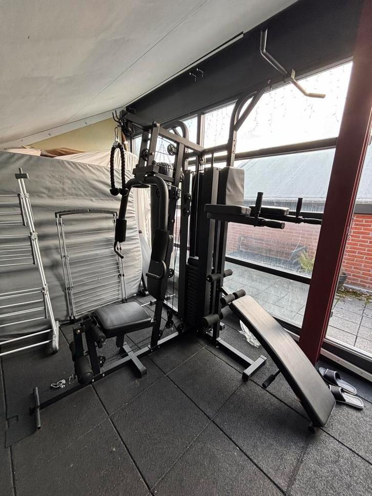 All-in-one fitness apparatuur, Sport en Fitness, Fitnessmaterialen, Gebruikt, Overige typen, Armen, Benen, Borst, Buik, Rug, Ophalen