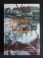( Riviervisserij )  Rivieren , boten en vissers, 20e eeuw of later, P. Verhagen, Ophalen of Verzenden, Zo goed als nieuw