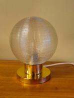 Vintage Doria Bollamp Tafellamp Bureaulamp Lamp Lampje, Gebruikt, Doria Leuchten, Ophalen of Verzenden, Glas