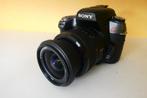 Sony A550,14 megapixel,kantelbaar scherm,+Sony 18-55 SAM II, 14 Megapixel, Spiegelreflex, Ophalen of Verzenden, Zo goed als nieuw