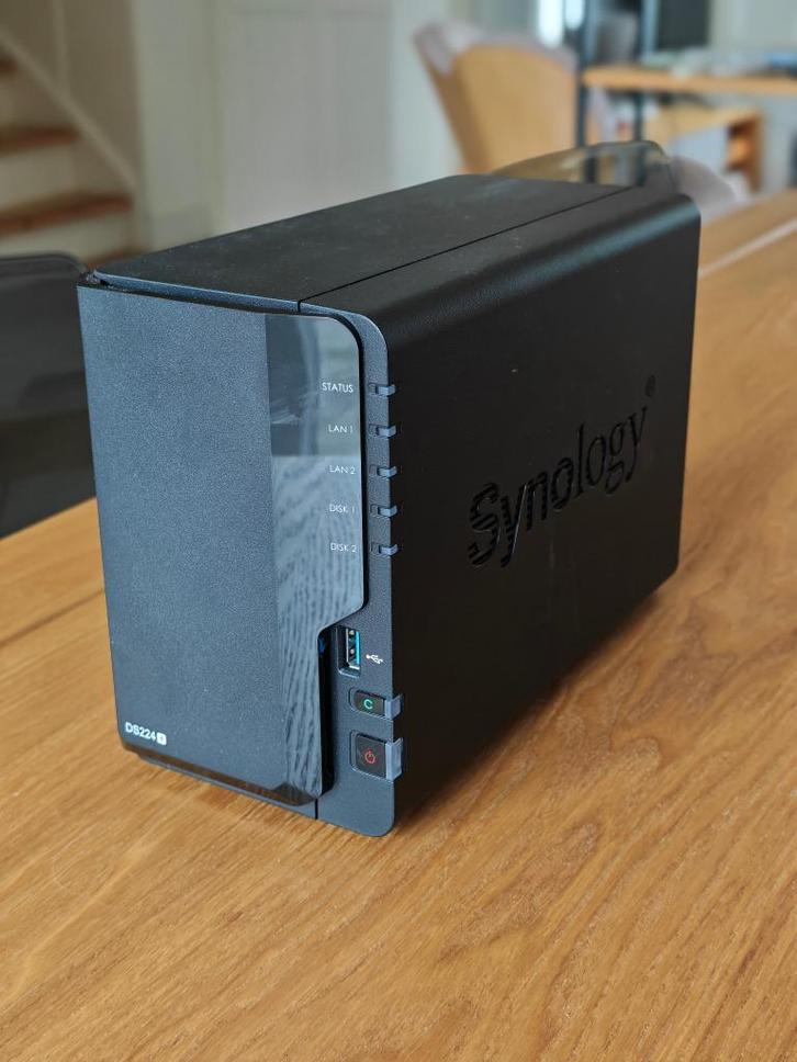 SYNOLOGY NAS DS224+, Computers en Software, NAS, Zo goed als nieuw, Ophalen of Verzenden
