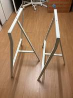 Metalen schragen IKEA, Huis en Inrichting, Bureaus, Ophalen, Zo goed als nieuw