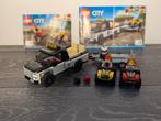 Lego 60148 Raceteam met quads, Ophalen of Verzenden, Zo goed als nieuw, Complete set, Lego