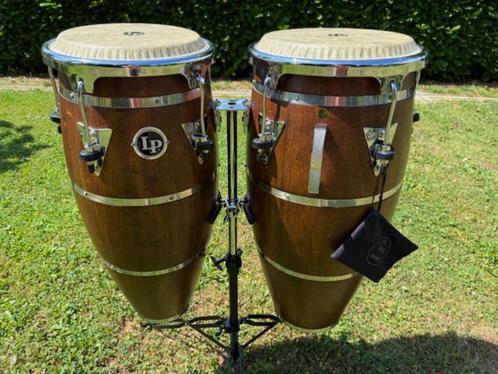 Onbeschadigde conga's van Latin Percussion donkere kleu, Muziek en Instrumenten, Percussie, Zo goed als nieuw, Trommel, Verzenden