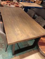 Nieuwe robuuste industriële klooster tafel 220cm €495, Nieuw, Tafel eettafel industrieel landelijk koloniaal, Ophalen of Verzenden