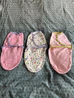 SwaddleMe inbakerdoek (set van 3 st.), Ophalen of Verzenden, Gebruikt, Minder dan 70 cm, Bakerzak of Bakerdoek
