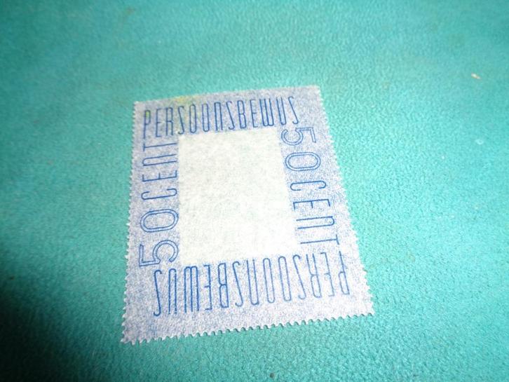 Persoonsbewijs belastingzegel 50 cent oorlog wo2, Verzamelen, Militaria | Tweede Wereldoorlog, Landmacht, Nederland, Verzenden