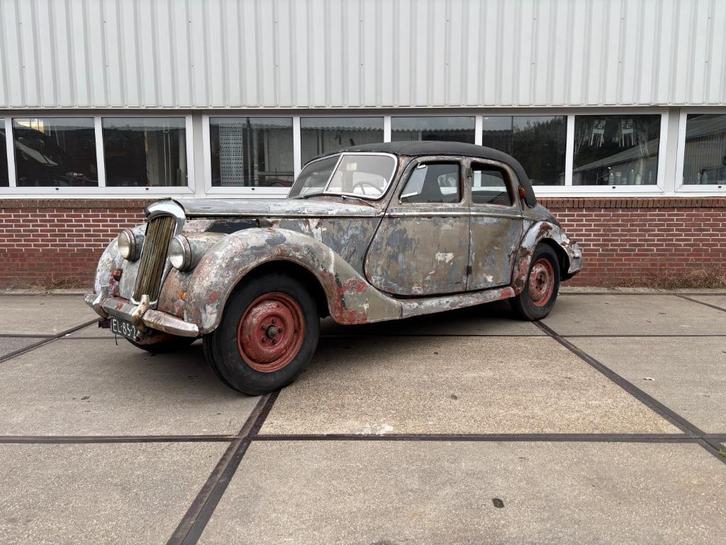 Riley RME 1952, Auto's, Oldtimers, Particulier, Overige merken, Benzine, Sedan, Handgeschakeld, Beige, Overige kleuren, Leder