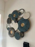 Stijlvolle Wanddecoratie - Metalen Cirkels, Ophalen of Verzenden, Zo goed als nieuw