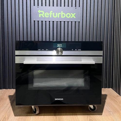 Siemens IQ700 inbouw combimagnetron oven, Witgoed en Apparatuur, Ovens, Refurbished, Inbouw, Oven met grill, Hete lucht, Magnetronfunctie