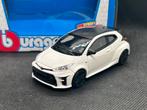 Bburago Toyota Yaris GR 1:43 OVP, Ophalen of Verzenden, Zo goed als nieuw, Auto, Overige merken