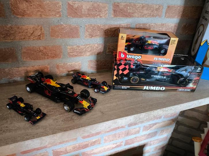 Max Verstappen Red Bull Racing Auto's, Hobby en Vrije tijd, Modelauto's | 1:18, Bburago, Ophalen of Verzenden