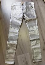 Lederlook Broek Zilver Josh V Maat M, Maat 38/40 (M), Ophalen of Verzenden, Zo goed als nieuw, Josh V