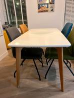 Eettafel met Stoelen - Complete Set!, Huis en Inrichting, Ophalen, Kunststof, Gebruikt, 100 tot 150 cm