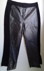 Elsewhere aparte 3/4e broek, zwart lederlook, maat S – 38, Maat 38/40 (M), Verzenden, Elsewhere, Zwart