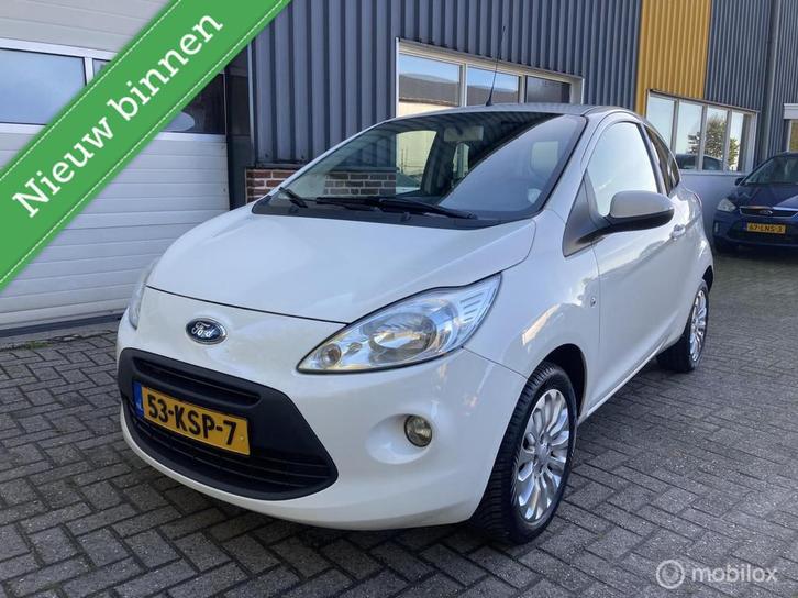 Ford Ka 1.2 Titanium NETTE AUTO!, Auto's, Ford, Bedrijf, Te koop, Ka, ABS, Airbags, Airconditioning, Alarm, Boordcomputer, Centrale vergrendeling
